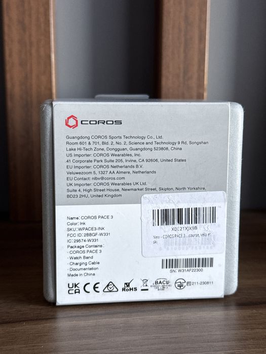 Coros Pace 3 Multisport - Noi