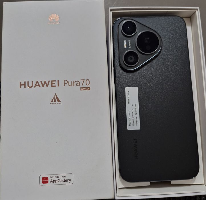 Мобилен телефон Huawei Pura 70! Състояние използвано като ново!