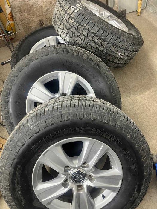 Диски R17 с резиной 285/70/17