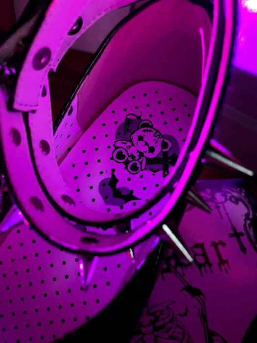 Готические туфли на платформе