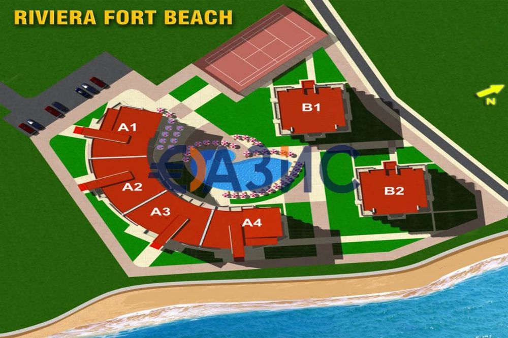 Продава се Едностаен апартамент в с. Равда, Област Бургас - 47 кв.м за 1681 €/кв.м - Снимка #8