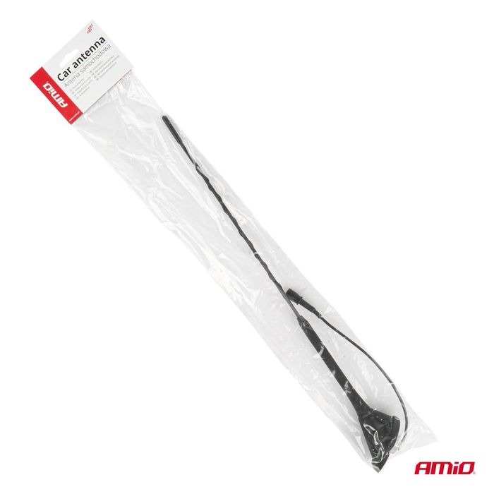 универсална автомобилна антена с усилвател 45см raku-2 за ...