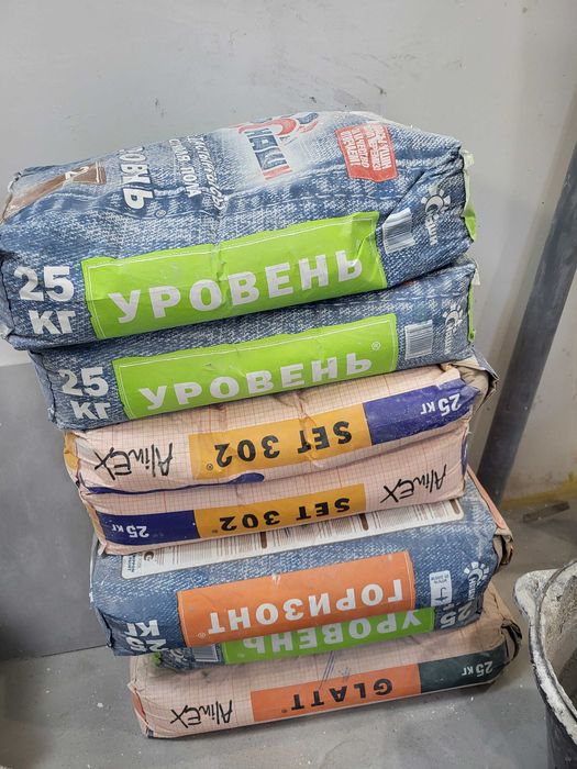 строительные смеси