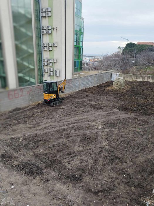 услуги с трактор с фреза,багер, изграждане на огради! септична яма