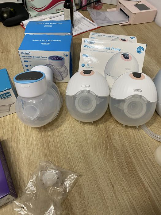 Pompa de san Spectra si pompe hands free