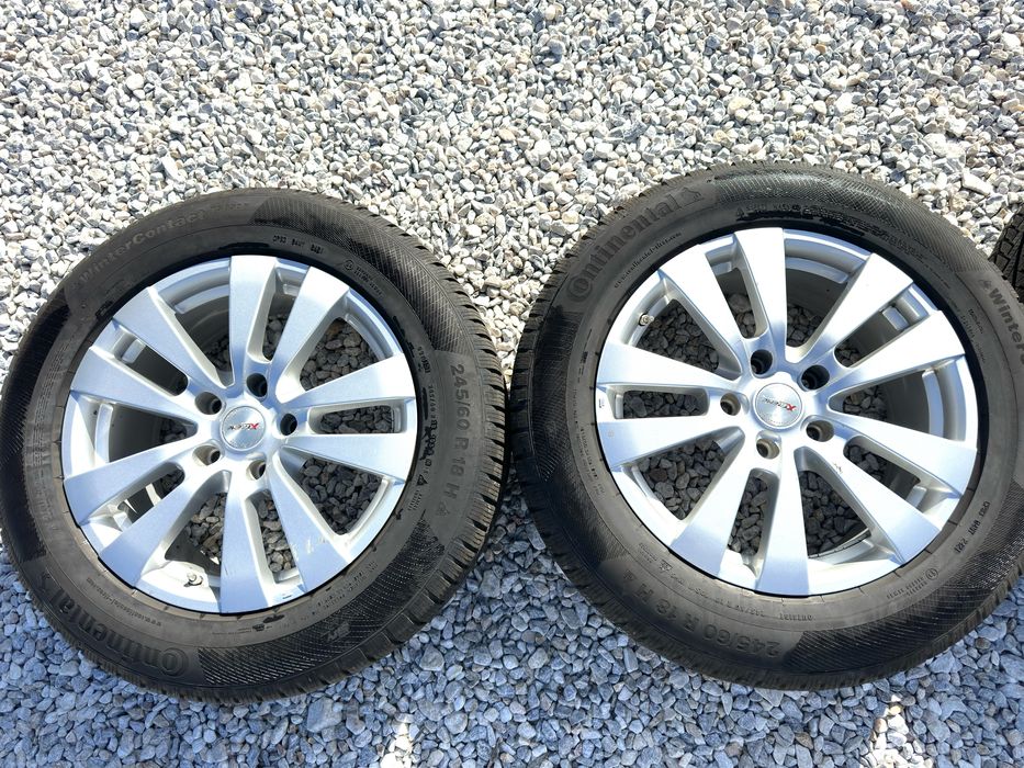 Джанти 18 от Grand Cherokee 5x127, ET40, 8J, с гуми 245/60 Continental