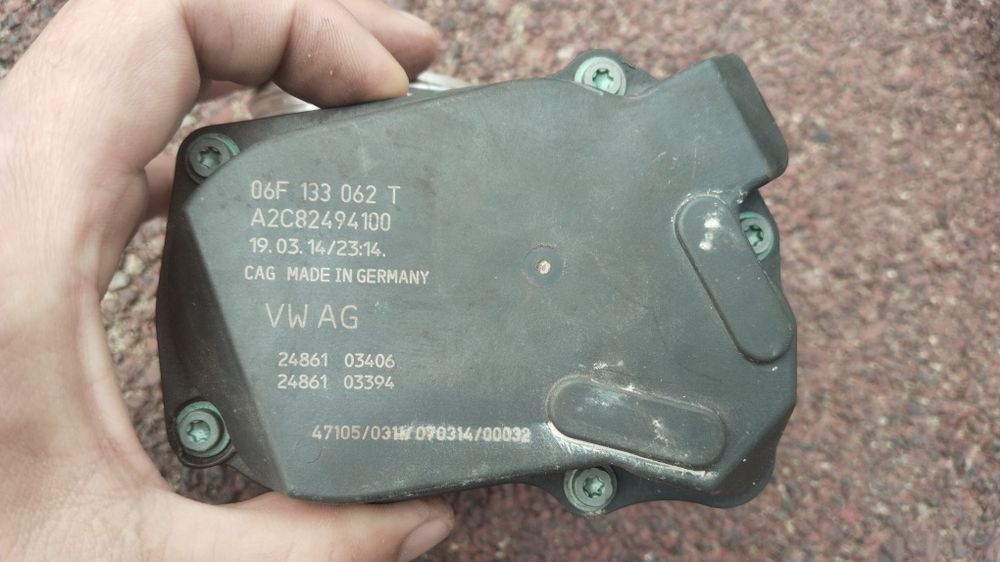 Продам дроссельную заслонку от Шкода Суперб.