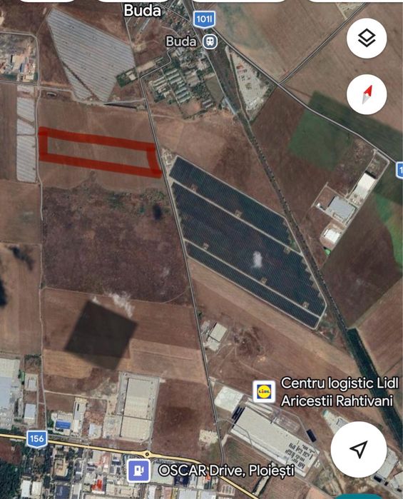 teren intravilan industrial ploiesti 2 parcele 6.000mp + 117.000mp