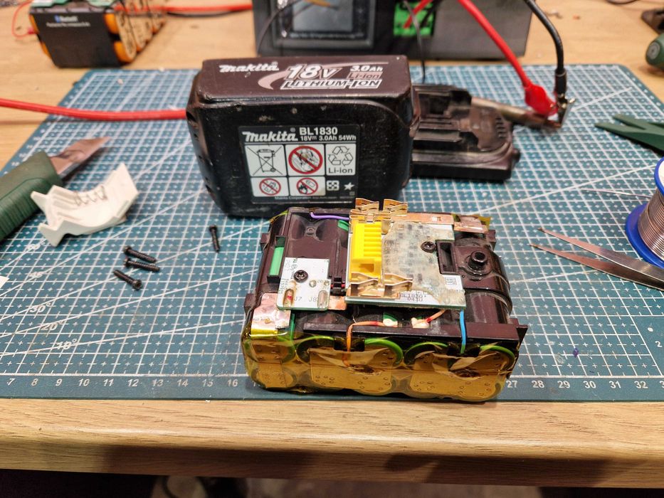 Ремонт, рециклиране и изработка на литиево йонни батерии