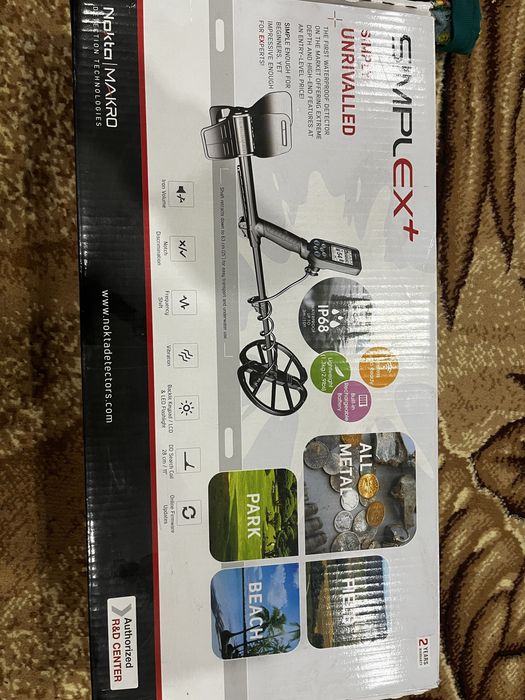 Металоискатель Продам Simplex + Nokta макро