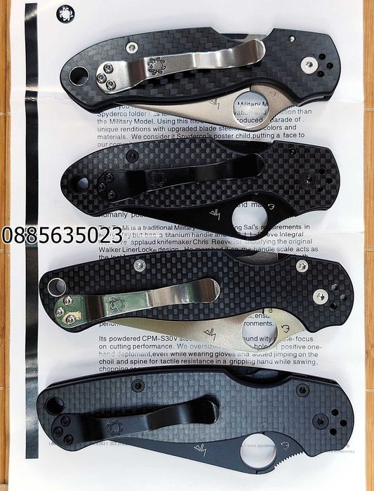Spyderco Paramilitary 2 CARBON / Paramilitary 2 CARBON