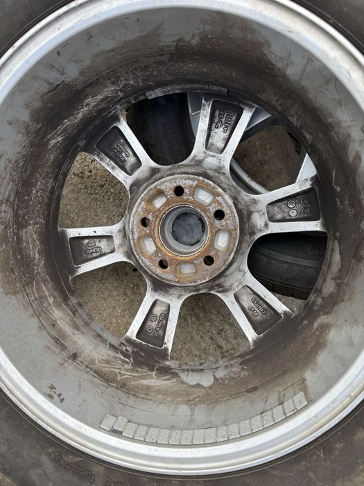 17 5х112 джанти със зимни гуми