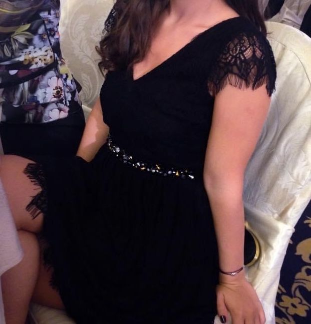 Rochie mini neagra