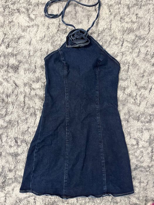 Дамска дънкова рокля