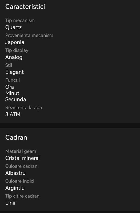 Ceas damă, Q&Q, nou