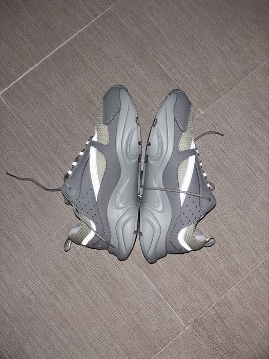 Обувки Dior B22 grey-white