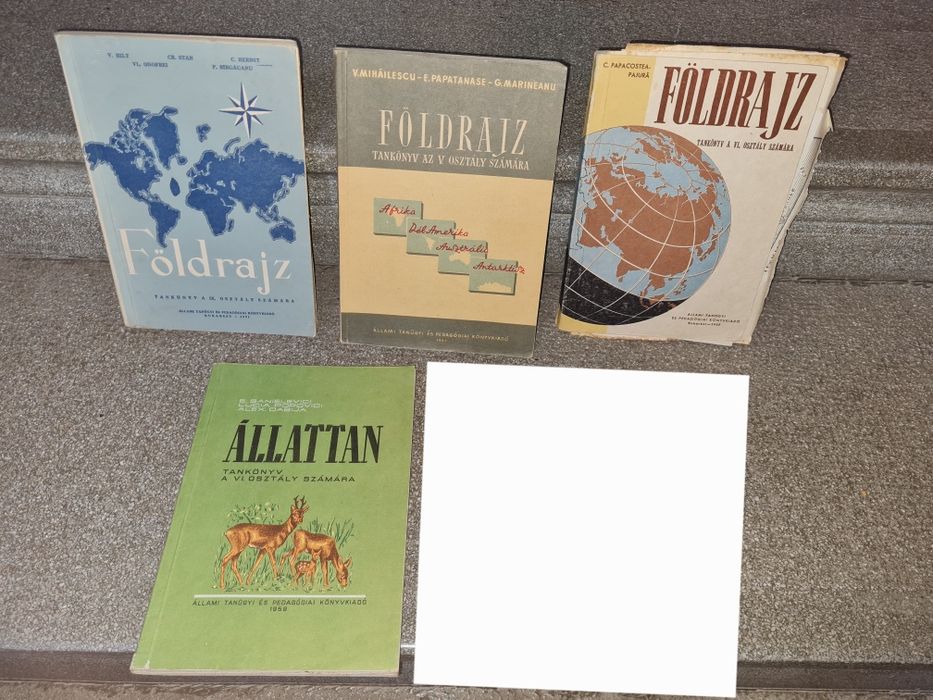 Manuale in limba maghiara,rare, editura Bucuresti anii 60