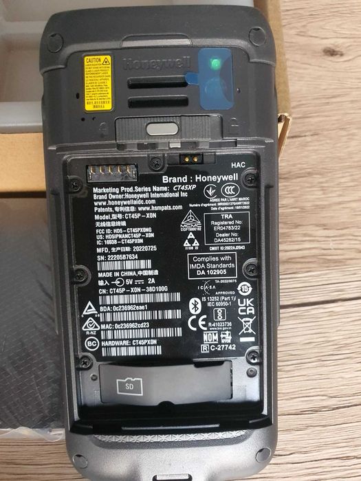 Terminal mobil industrial Honeywell CT45XP