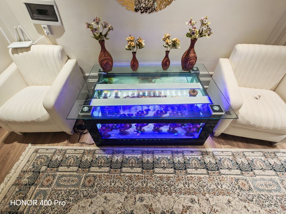 Аквариум 250 литрдан ошик.