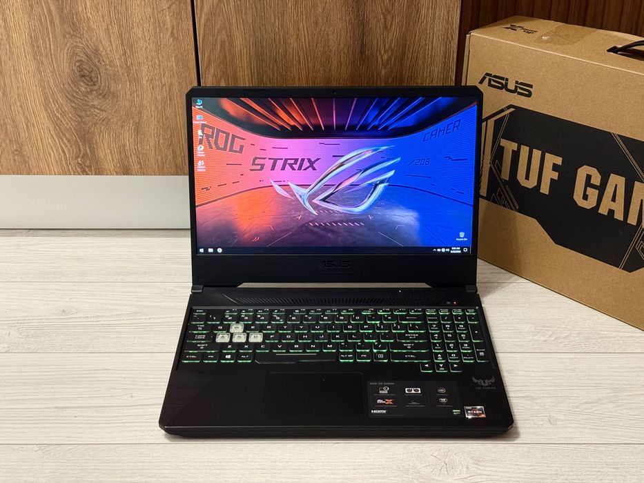 15.6 IPS/ Ryzen 7 /GTX 1650 / 16GB /SSD / Asus TUF /RGB /MIL-STD-810