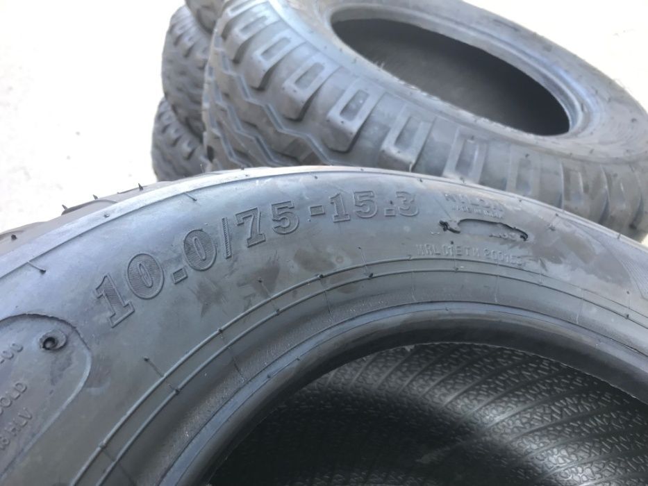 Cauciucuri de balotiera 10.0/75-15.3 R15.3 noi maw 200 cu 12PLY HXYT