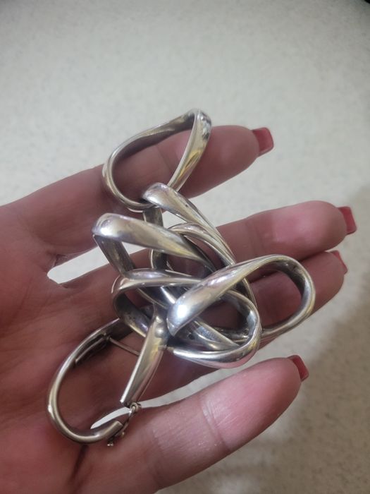 Bratara masiva argint