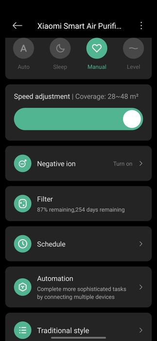 Purificator aer XIAOMI Smart Air Purifier 4  Hepa Wi-Fi
