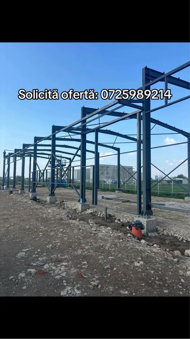 Hale metalice structuri metalice 580mp 300mp