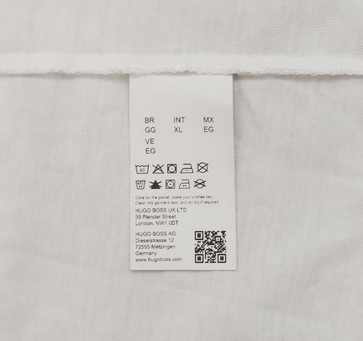 Tricou Hugo Boss - White Pearls