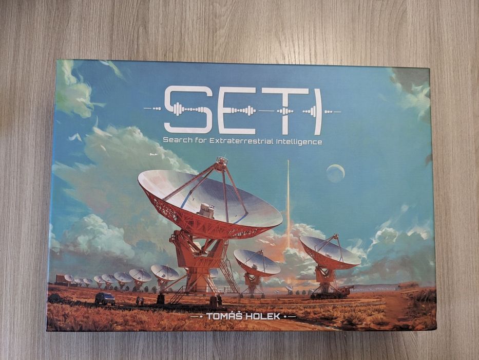 Настольная игра SETI, с дополнением