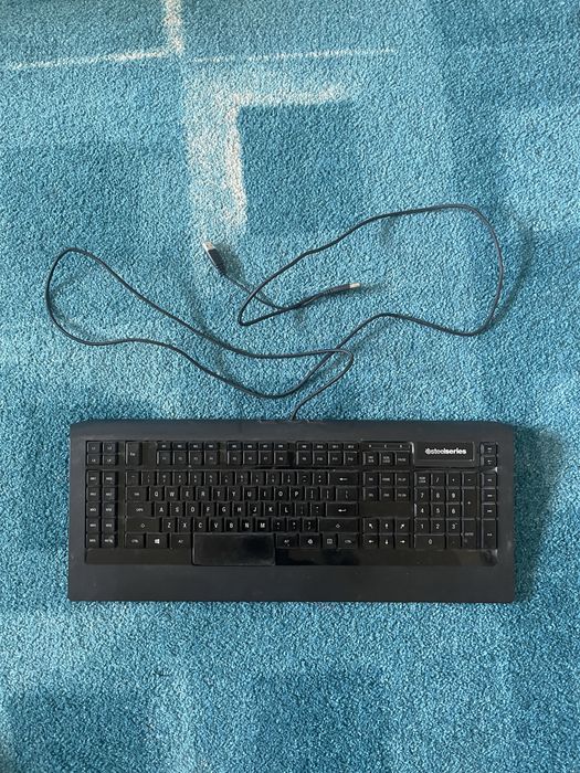 Tastatură gaming SteelSeries Apex 64145 RGB, macro, USB