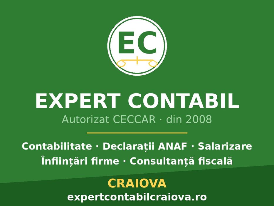 Expert Contabil CECCAR Contabilitate SRL, PFA, Craiova