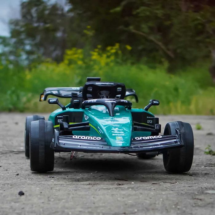 Masinuta electrica pentru copii Formula 1 Aston Martin, 160W, 24V 5Ah
