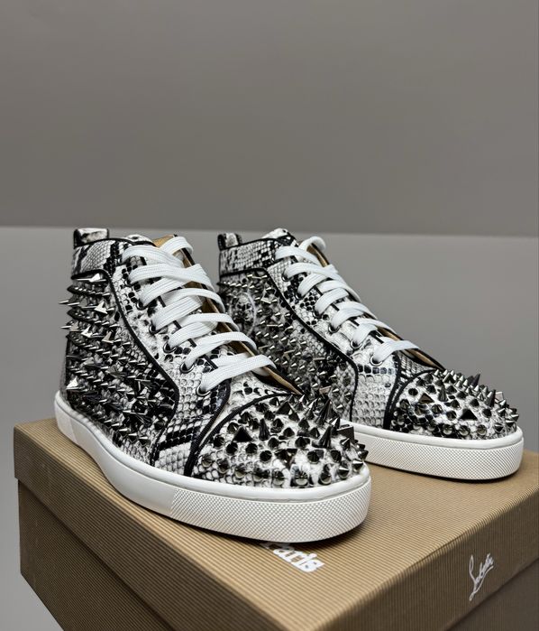 Christian Louboutin High Phyton White