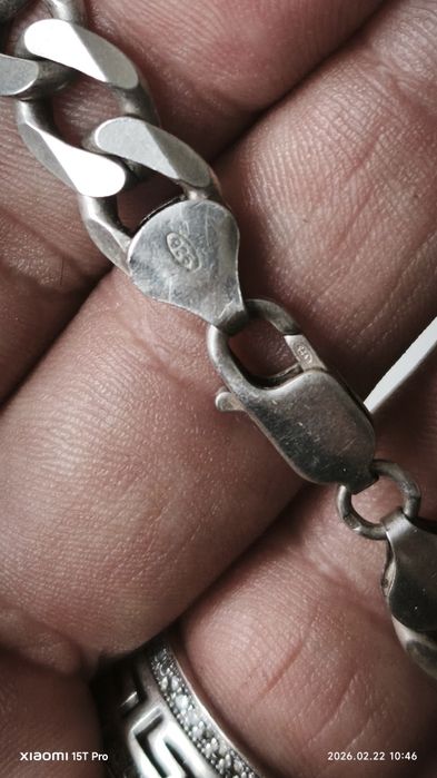 Lant argint 925 Italy