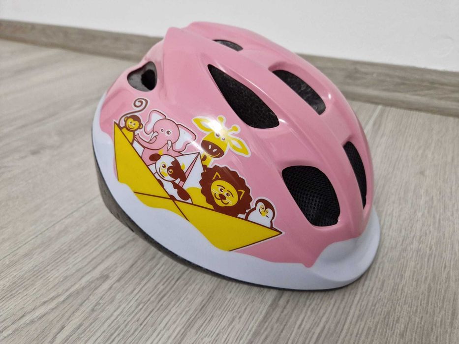 Set cască B’TWIN + protecții Decathlon - stare foarte bună