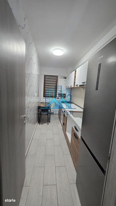 Apartament 1 camera + loc de parcare mobilat+utilat Bucium-Visan,liber