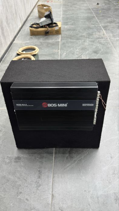 Сабвуфер SONY XPLOD с усилителем в комплекте