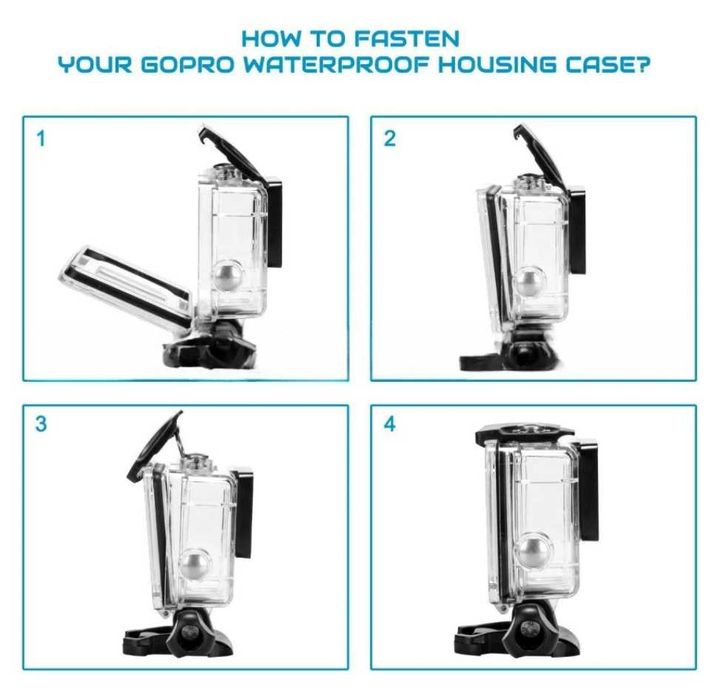 Водоустойчив защитен калъф за GoPro Hero 5 , 6 , 7