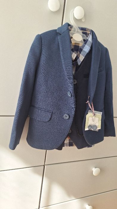 Set sacou camasa vesta copii marimea 86