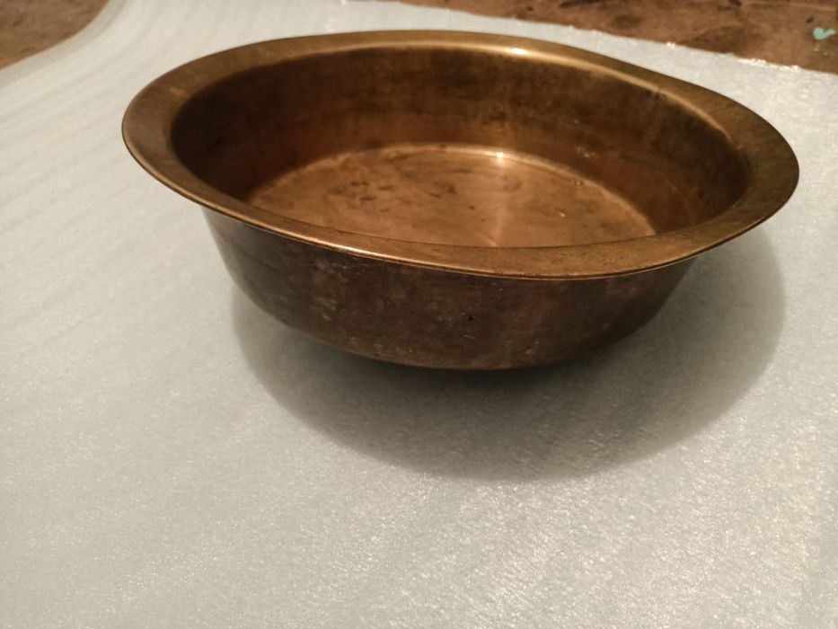 Таз медный толстый на 6 литров