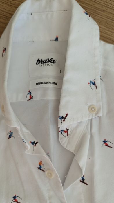 Бяла риза brava fabric ™/164-170 см/