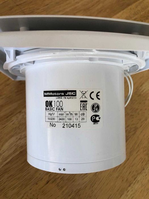Вентилатор за баня MMotors JSC 100mm