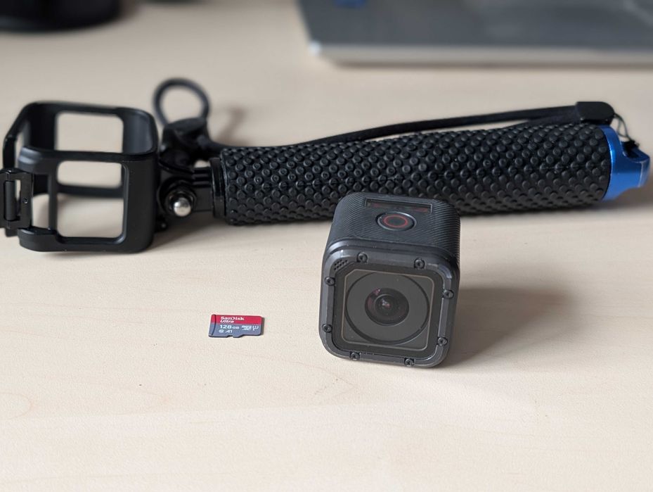 GoPro Hero 5 Session 4K Compact-Pachet complet stick, 128GB, Accesorii