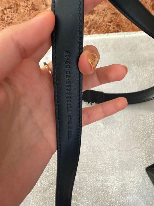 Saint Laurent Cassandre Logo Belt