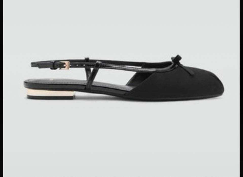 Balerini Mango cu bareta ajustabila