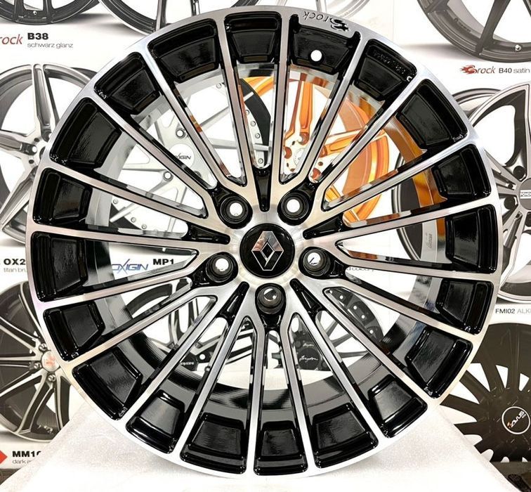 jante renault arkana, austral, megane, latitude, kadjar, scenic, talisman, 18 inch, noi
