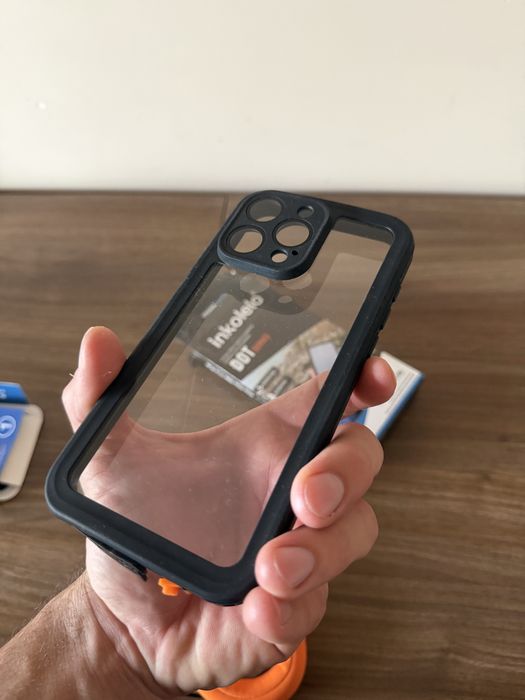 Подводен кейс / waterproof case iphone 15 pro max