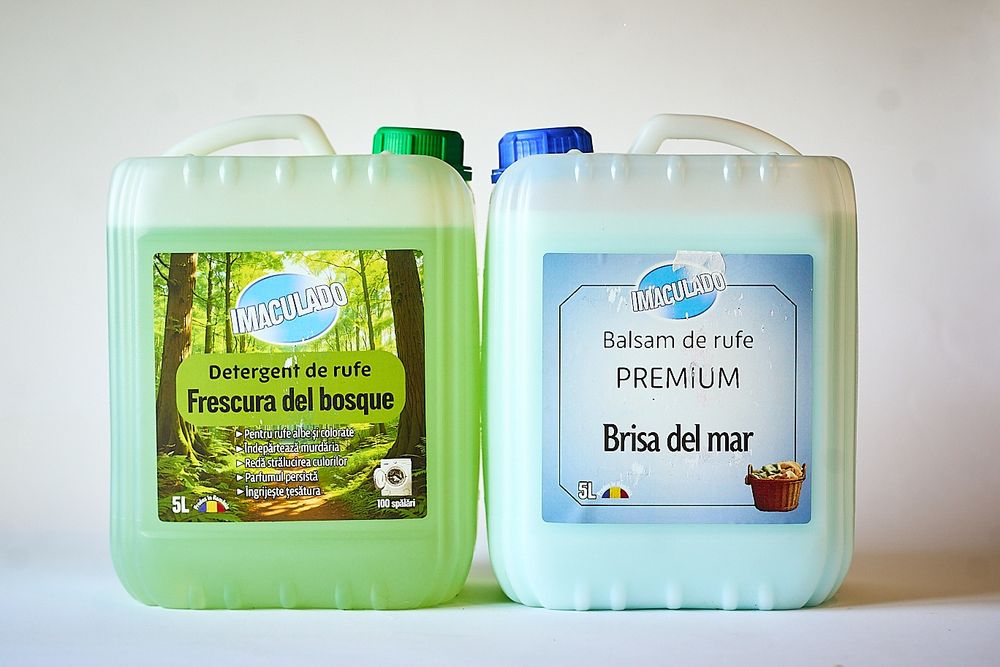 Detergent lichid - balsam de rufe - detergent de vase