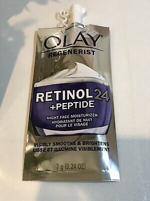 Olay regenerist Retinol 24+peptide 
Night face moisturizer hydration